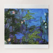 Puzzle Monet - Nymphes d'eau, Indigo bleu (Horizontal)