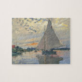 Puzzle Monet Sailboat Français Impressionnisme Art classi (Horizontal)