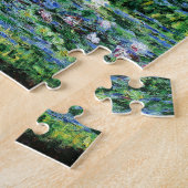Puzzle Monet Water Lilies et le pont japonais Fine Art (Côté)