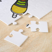 Puzzle Monkey at Ice skating with Ice skates (Côté)
