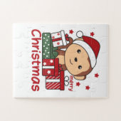 Puzzle Monkey Christma (Horizontal)