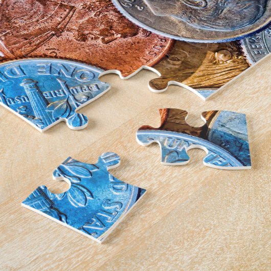 Puzzle Monnaie de référence (Côté)
