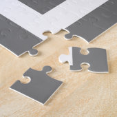 Puzzle MONOGRAM Charcoal Grey Couleur uni (Côté)