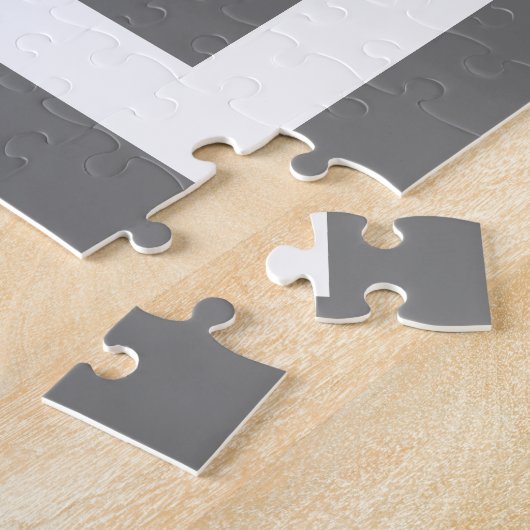 Puzzle MONOGRAM Charcoal Grey Couleur uni (Côté)