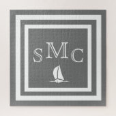Puzzle MONOGRAM Charcoal Grey Couleur uni (Vertical)