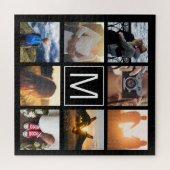 Puzzle Monogramme 8 Frame LGN (Horizontal)