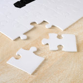 Puzzle Monogramme ajouter le nom de la lettre initiale te (Côté)
