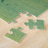 Puzzle Monogramme Jurassic dans la nature sauvage verdure (Côté)