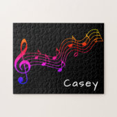 Puzzle Monogramme Musique difficile difficile mal extrême (Horizontal)