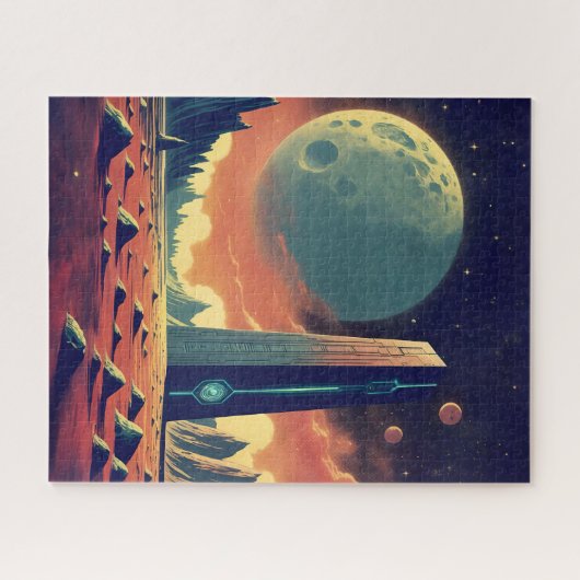 Puzzle Monolithe Alien (Horizontal)