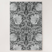 Puzzle Monotone gris Pimpernel, William Morris (Vertical)