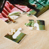 Puzzle "Monsieur Isaac Newton entouré par des symboles " (Côté)