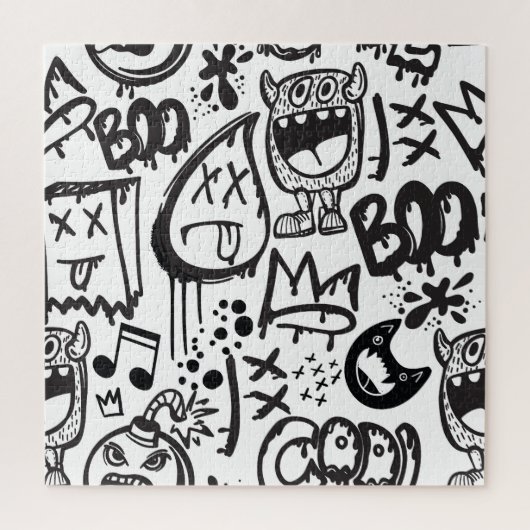 Puzzle Monster Boys : Motif à main (Vertical)