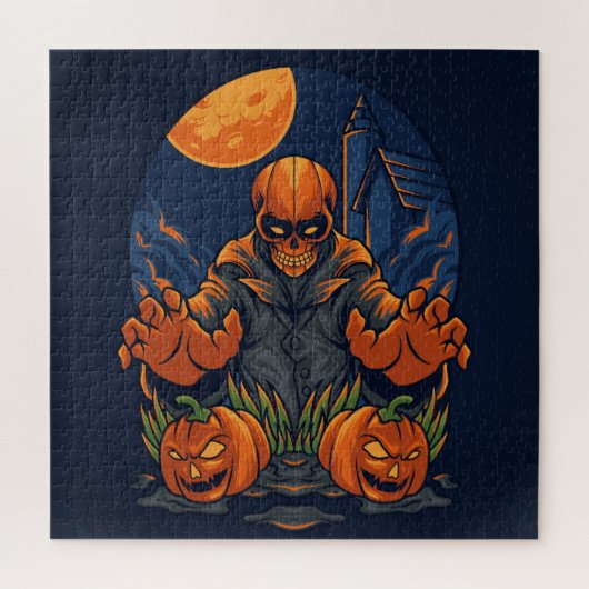 Puzzle Monster et Jack-O-Lanterns (Vertical)