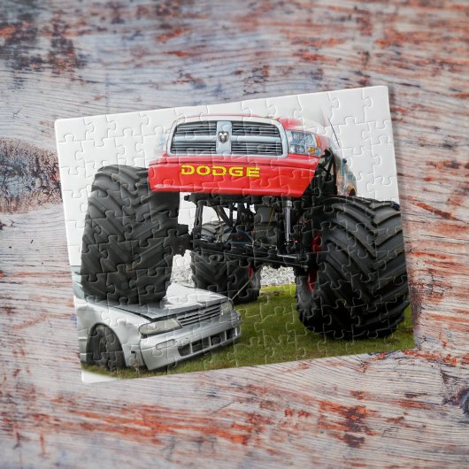 Puzzle Monster Truck Smashcar