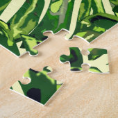 Puzzle Monstera Tropical Feuilles - Verdure (Côté)