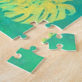 Puzzle Monstère tropicale Feuilles - Exotique (Côté)