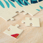 Puzzle Monstère tropicale Hibiscus Motif d'été (Côté)