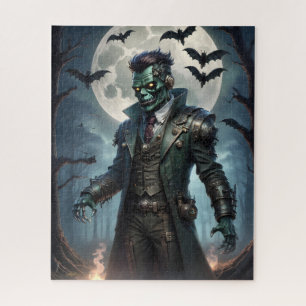 Puzzle Monstre de Frankenstein Steampunk Halloween