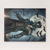 Puzzle Monstre de Frankenstein Steampunk Halloween (Horizontal)