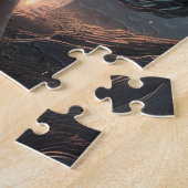 Puzzle Monstre de Frankenstein Steampunk Halloween (Côté)