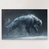 Puzzle monstre de panthère fantastique (Horizontal)