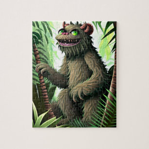 Puzzle Monstre mignon dans la jungle
