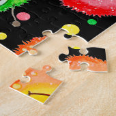 Puzzle Monstres aquarelles : Motif mignon (Côté)