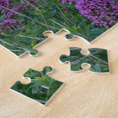Puzzle Mont Errigal et fleurs en Donegal, Irlande (Côté)