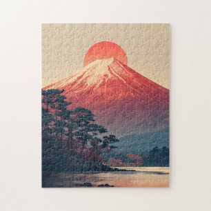Puzzle Mont Fuji vintage