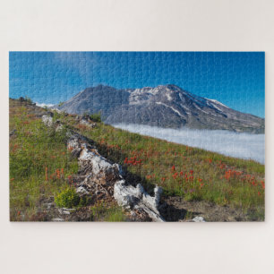 Puzzle Mont Saint Helens Spring Flowers