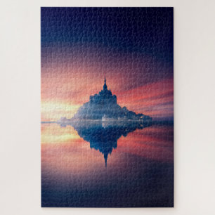 Puzzle - Mont Saint-Michel Frankrijk Legpuzzel