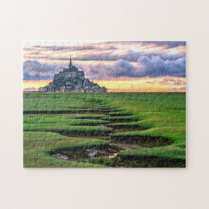Puzzle Mont-Saint-Michel, Normandie, France
