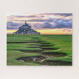 Puzzle Mont-Saint-Michel, Normandie, France