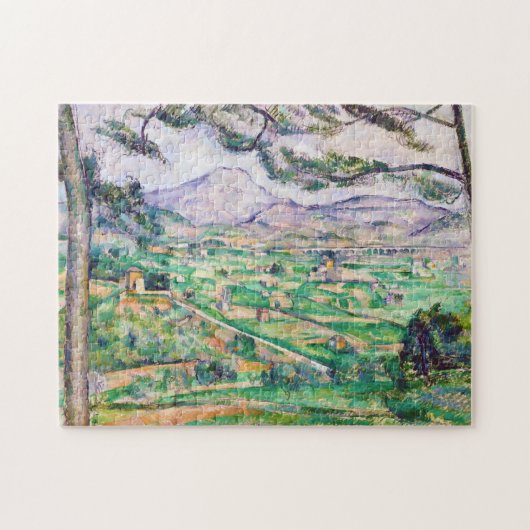Puzzle Mont Sainte-Victoire, Paul Cezanne (Horizontal)