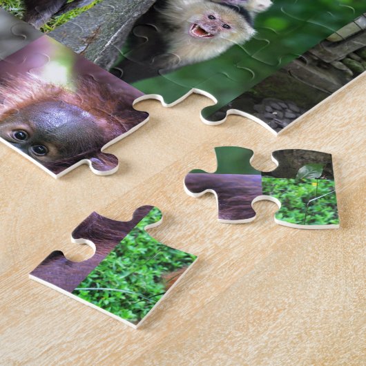 Puzzle Montage de singe primate (Côté)