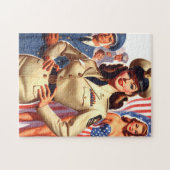 Puzzle Montage militaire rétro (Horizontal)