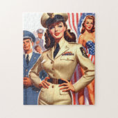 Puzzle Montage militaire rétro (Vertical)