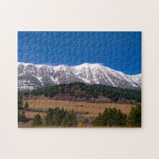 Puzzle Montagne de Bridger Montana (Horizontal)
