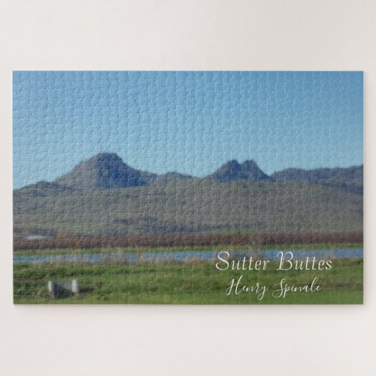 Puzzle Montagne de Sutter Buttes (Horizontal)