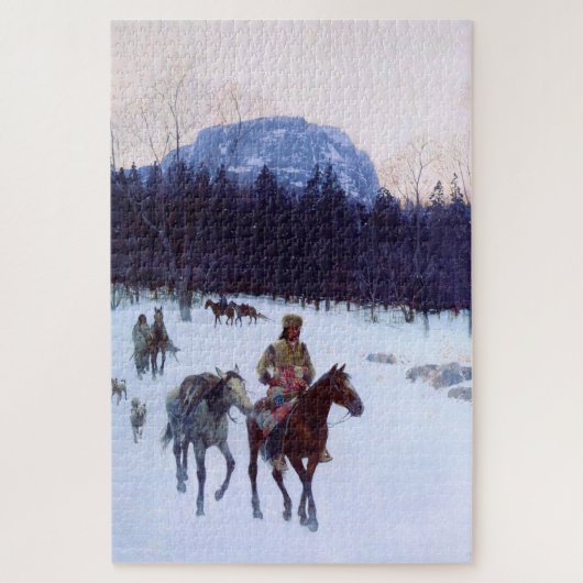 Puzzle Montagne d'obsidienne dans le Yellowstone Henry Fa (Vertical)