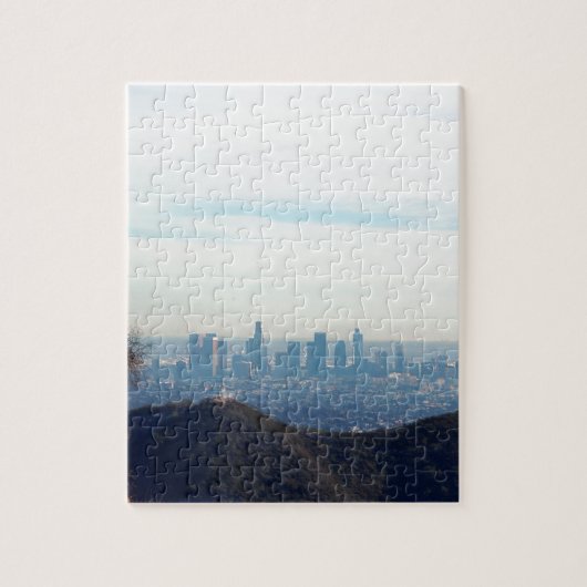 Puzzle Montagne encadrée par LA (Vertical)