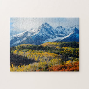 Puzzle Montagne et arbres de Milou