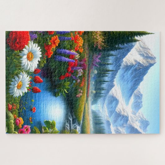 Puzzle Montagnes (Horizontal)