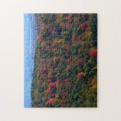 Puzzle Montagnes Appalaches en automne (Vertical)