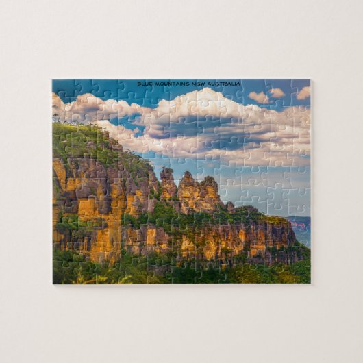 Puzzle Montagnes Bleues Australie (Horizontal)