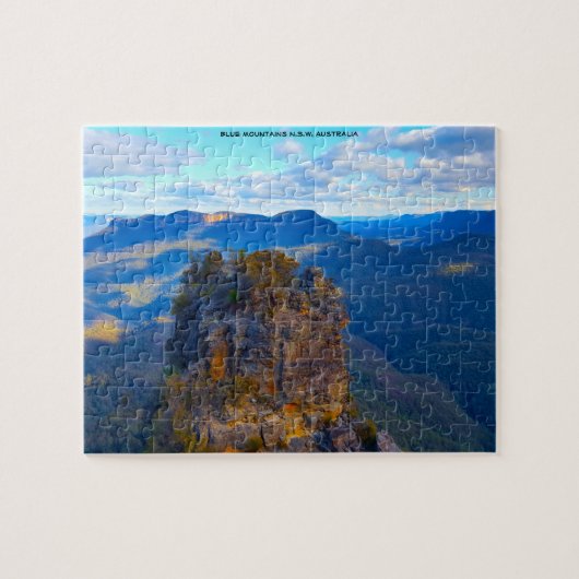 Puzzle Montagnes Bleues Australie (Horizontal)