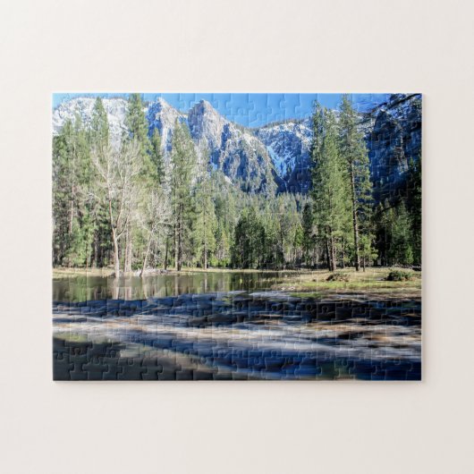 Puzzle Montagnes de Yosemite Nevada. (Horizontal)