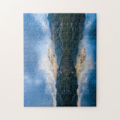 Puzzle Montagnes et lac Pittoresque Nature Photo (Vertical)
