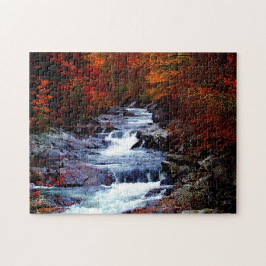 Puzzle Montagnes fumées Tennessee. (Horizontal)